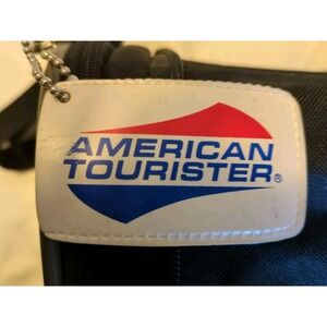 American Tourister Duffel Bag Gym Bag‎ Carry On Black Sports Bag